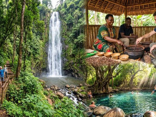 Materuni Waterfall Trek, Chagga Coffee Experience & Chemka Hot Springs